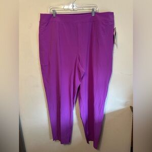 Athleta Vienna Slim Pant-Jazy Purple- Plus Size 22-NWT Causal Athleisure Workout